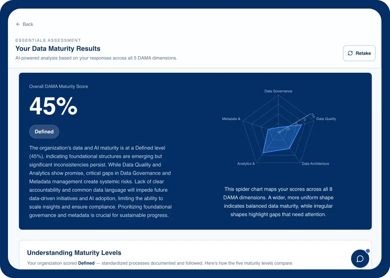 Data Maturity Assessment & AI Readiness Hub | Data Pilot