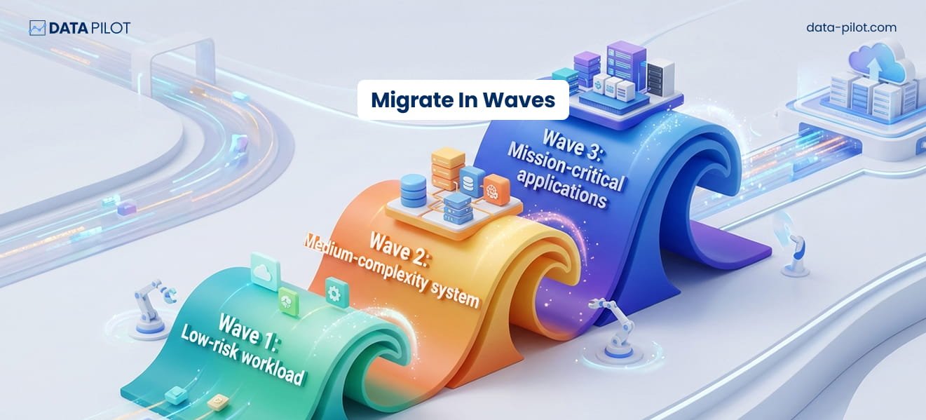 Phases of the cloud migration journey