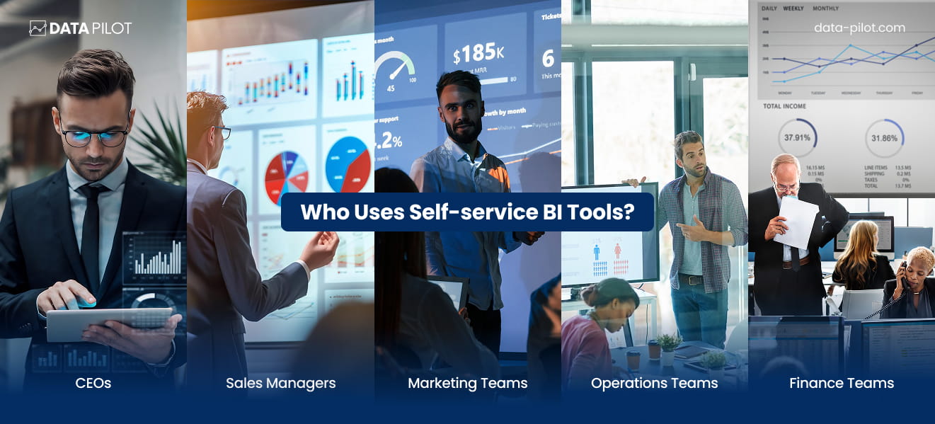 The people that use self-service BI Tools