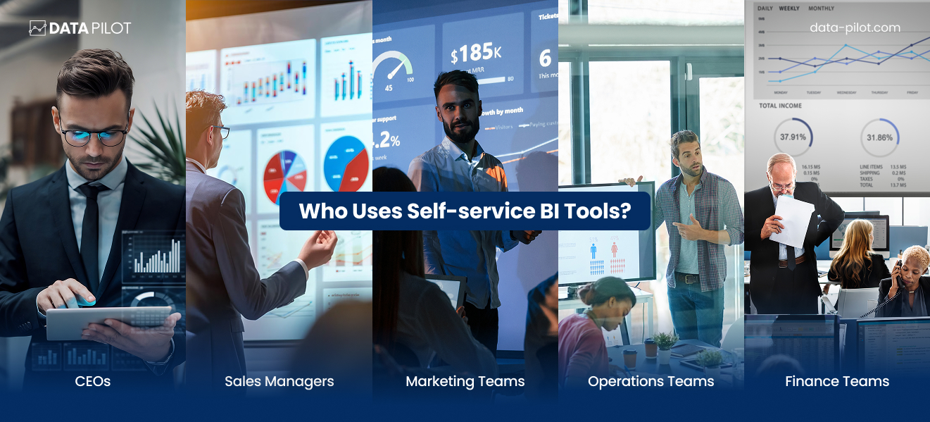 The people that use self-service BI Tools