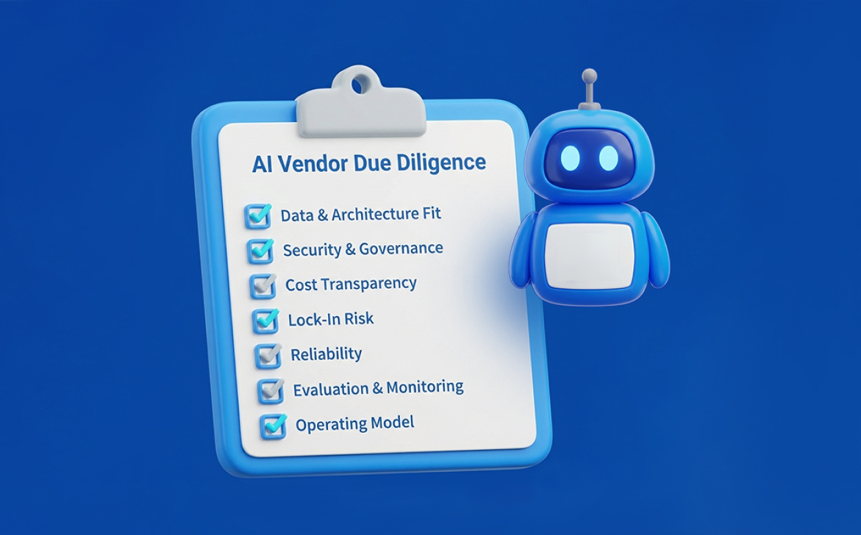 AI vendor due diligence